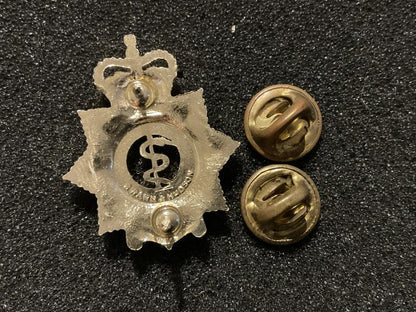 R.A.A.M.C anodised collar badge by SWANN