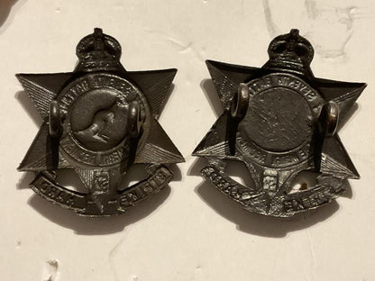 Australian 57th Battalion The Merri Regt collar badges
