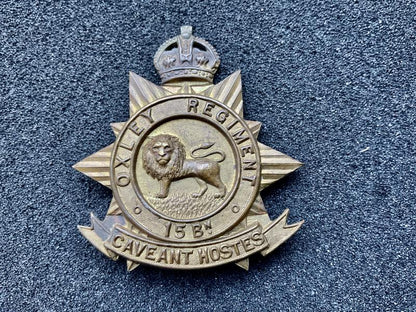 Australian 15th Battalion, Oxley Regiment cap badge