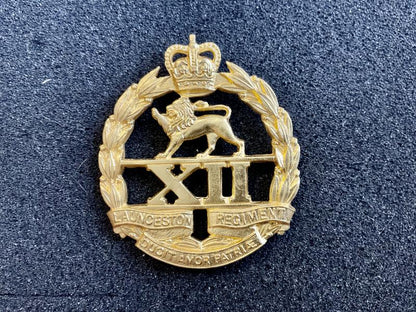Gradia Militaria -  12th Inf Battalion The Launceston Regt cap badge