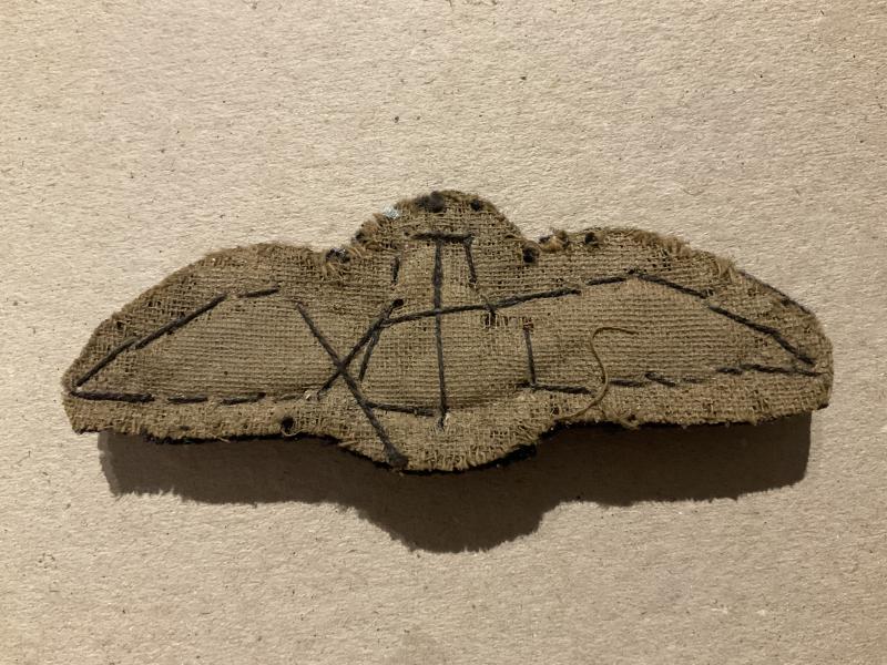 WW2 Padded R.A.F Pilots padded wings
