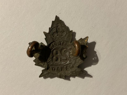 WW1 C.E.F 28TH North West Regt collar badge