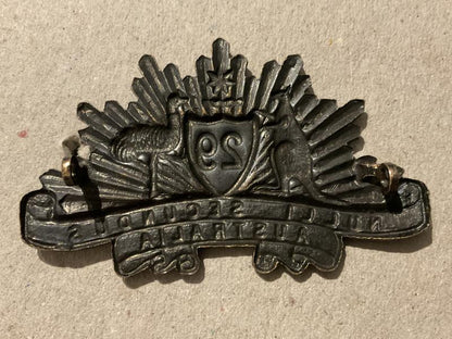 Australian 29th Infantry Bn (East Melbourne Regt) hat badge