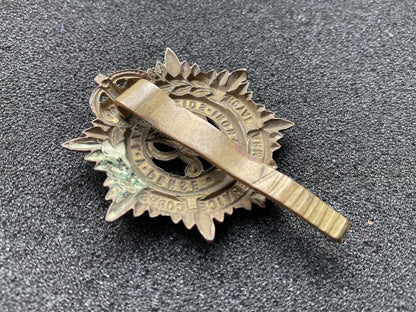 Gradia Militaria -  WW2 R.A.S.C cap badge with unusual slider