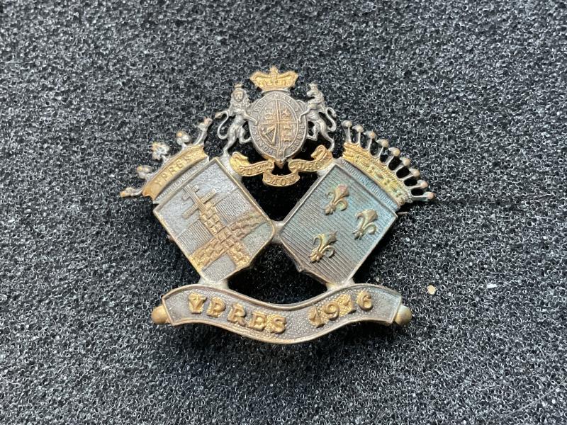 Gradia Militaria -  WW1 YPRES 1916 sweetheart badge