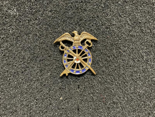 Gradia Militaria -  WW2 Officers Quartermasters collar badge by Meyer