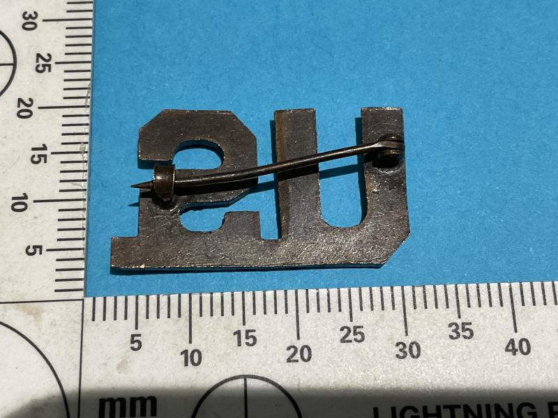 WW1 U.S Army officers single U.S collar badge