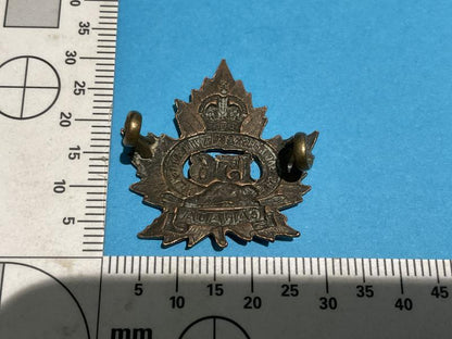 WW1 C.E.F 156th Infantry Battalion collar badge