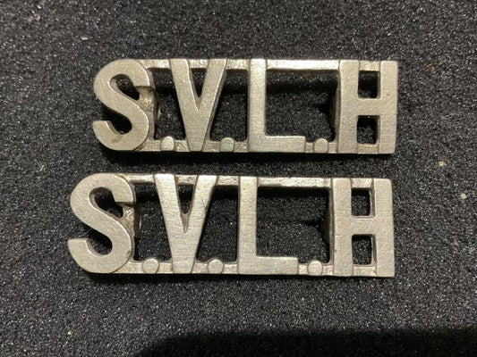 Gradia Militaria -  Indian army Surma Valley Light Horse shoulder titles