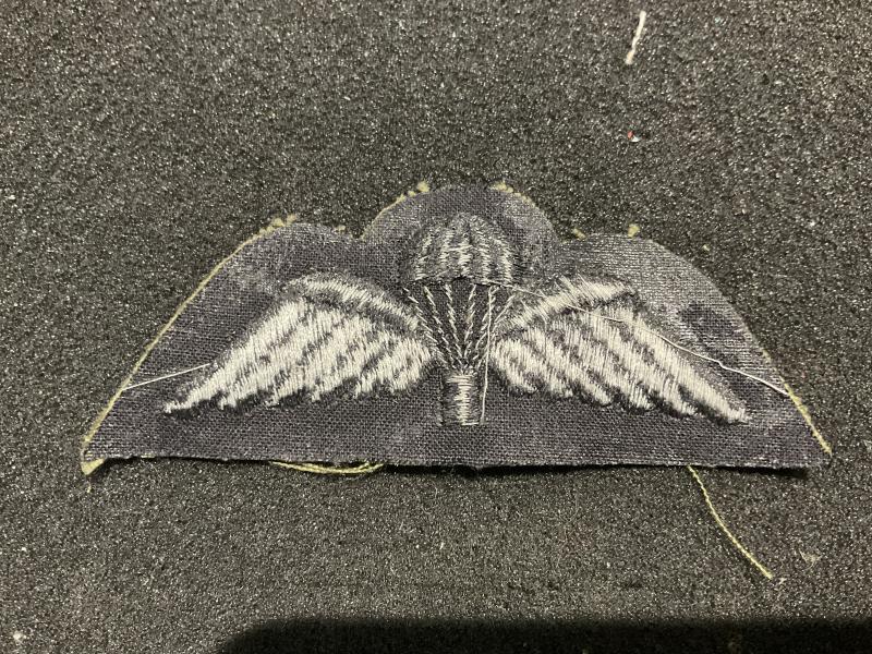 British Army Parachute trained subdued wings
