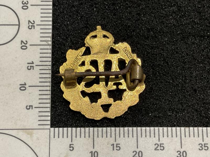 WW2 A.T.S gilt sweetheart made by GAUNT LONDON