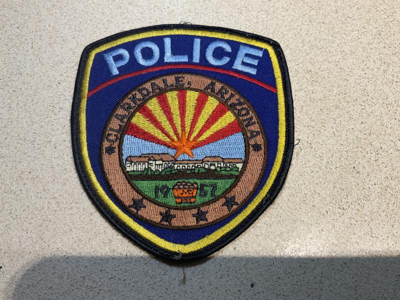 Gradia Militaria -  Clarkdale Police Arizona sleeve patch