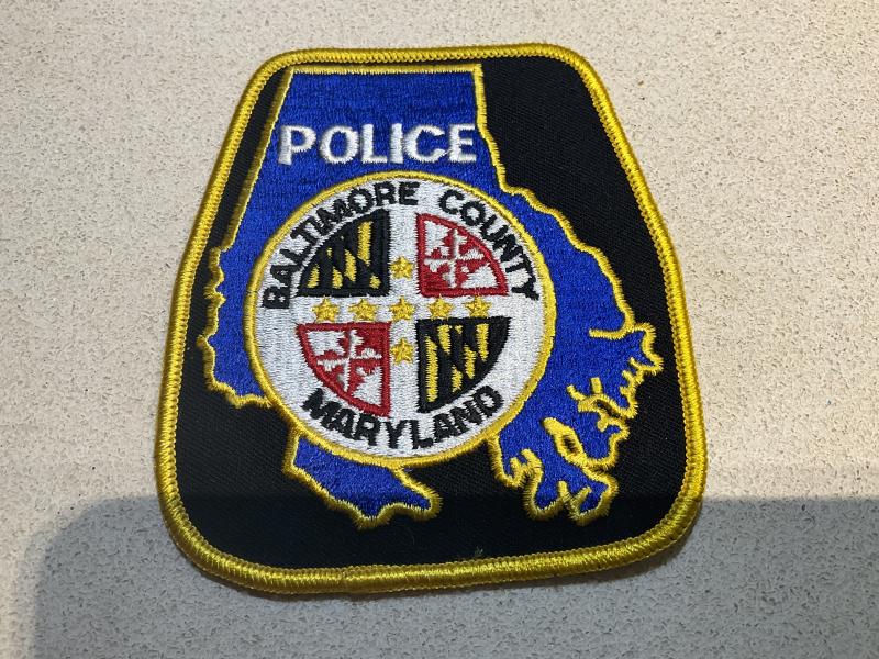 Gradia Militaria -  Baltimore County , Maryland, Police sleeve patch