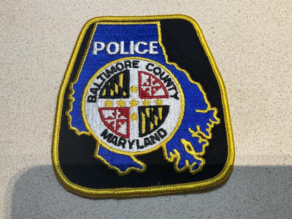 Gradia Militaria -  Baltimore County , Maryland, Police sleeve patch