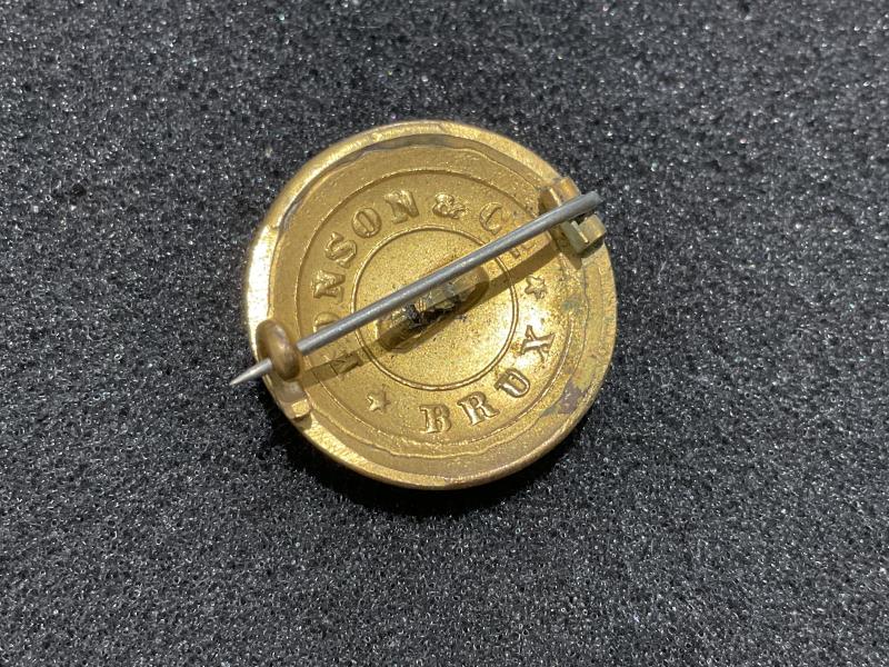 Gradia Militaria -  WW1 French/Belgian 3rd Cavalry button sweetheart