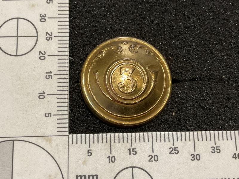 WW1 French/Belgian 3rd Cavalry button sweetheart