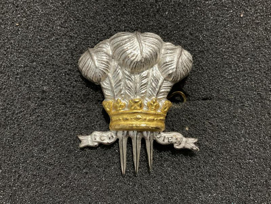 Gradia Militaria -  10th Royal Hussars (Prince of Wales Own) officers cap badge