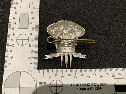 10th Royal Hussars (Prince of Wales Own) officers cap badge