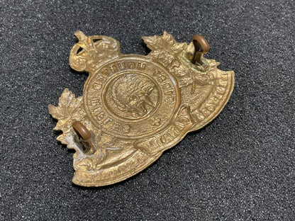 Canadian First Mounted Rifles cap badge