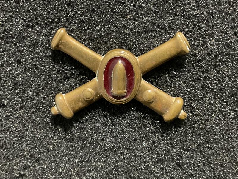 WW2/Korea U.S Army Coastal Artillery officers collar