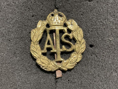 Gradia Militaria -  WW2 Theatre made A.T.S other ranks cap badge