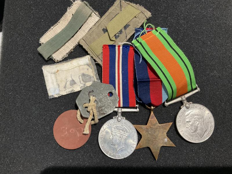 WW2 Narvik Casualty group,Bombadier KIA 29/5/40