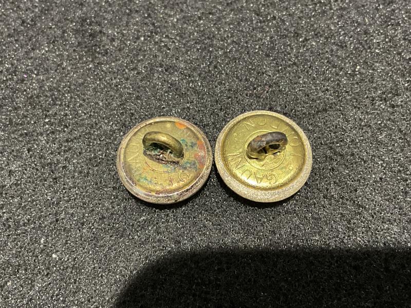 Anodised Royal Signals Corps hat buttons