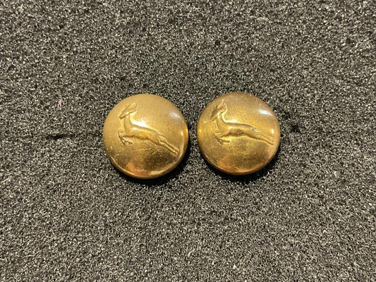 Gradia Militaria -  South African Infantry brass hat buttons