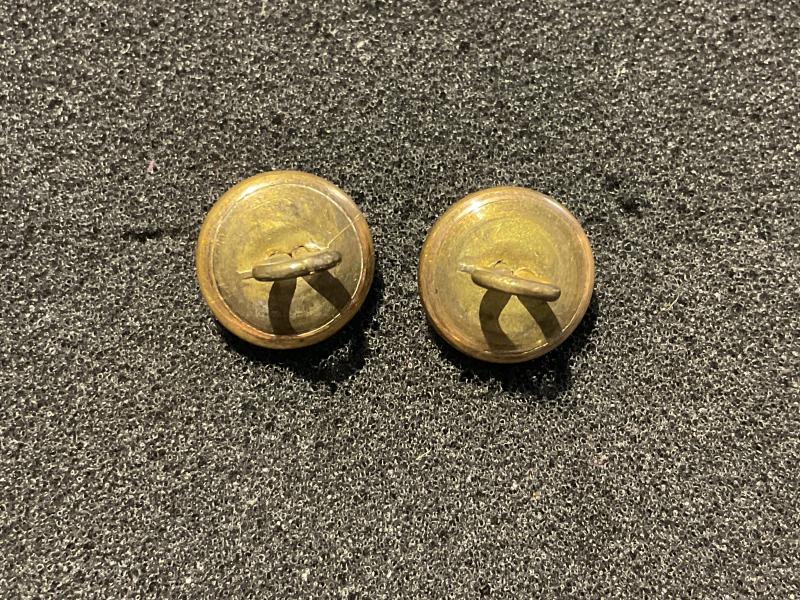 South African Infantry brass hat buttons