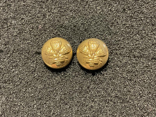 Gradia Militaria -  S.A Armoured Corps or Special Service Batt hat buttons