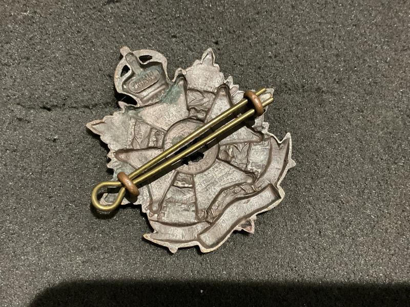 WW1/2 The Border Regiment OSD cap badge