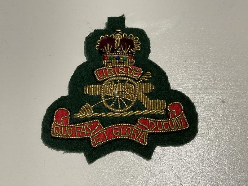 Gradia Militaria -  29 Commando R.A officers beret badge