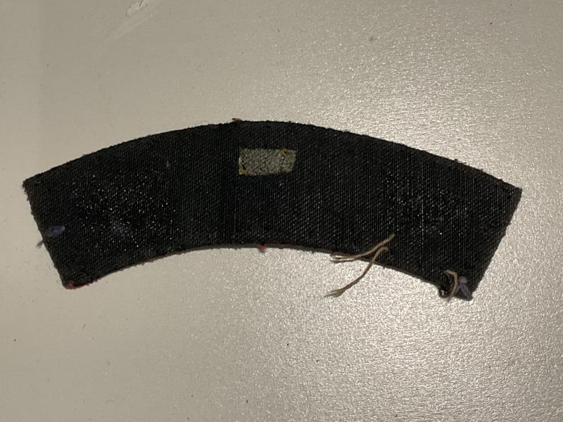 WW2 Printed ROYAL ARTILLERY shoulder title