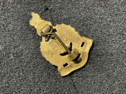 WW2 Royal Marine Association lapel badge