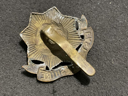 East Yorkshire Regiment bi-metal cap badge