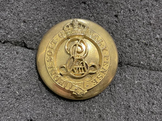 Gradia Militaria -  Edward V11 Colonels & Brigadiers 2 part gilt button