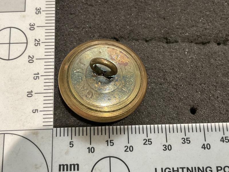 K/C Shropshire Light Infantry gilded brass button