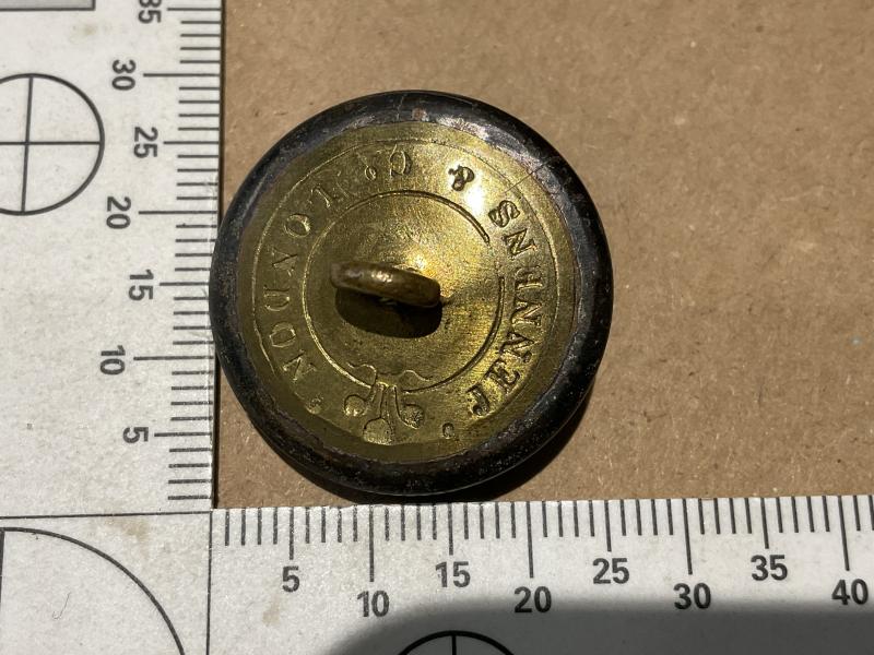 General rank large silver plated button by Jennens – Gradia Militaria