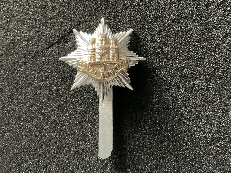 Gradia Militaria -  Royal Anglian Regiment anodised cap badge