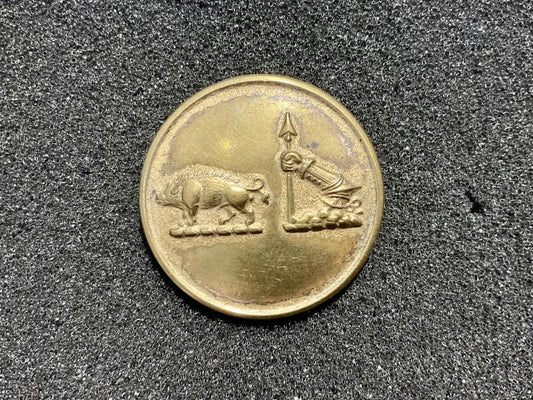 Gradia Militaria -  Hogs Head & Knights arm, Hunt / Livery button