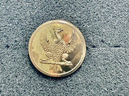 Large early mythical Bird Hunt or Livery button
