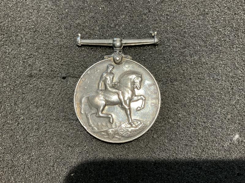 Gradia Militaria -  War medal ; 54730 SPR A.OUTRED R.E (Damaged)