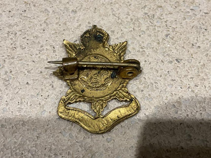 Post 1902 Army Service Corps sweetheart badge