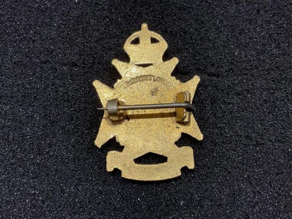 6th City of London Rifles O.C.A lapel badge