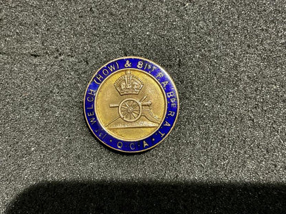 Gradia Militaria -  1st Welch (How) & 81st F.A Bde R.A.T O.C.A enamel badge