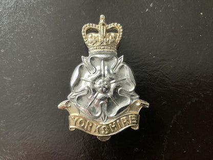 Gradia Militaria -  Anodised Yorkshire Brigade cap badge