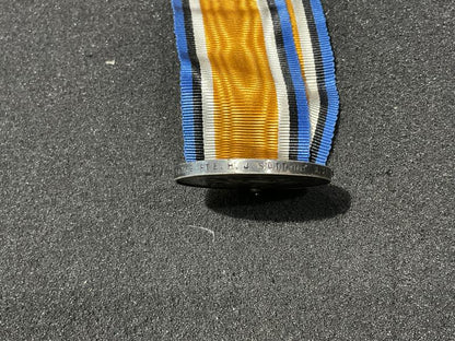 WW1 11TH Bt, R.FUS Pte SUTTON casualty War medal