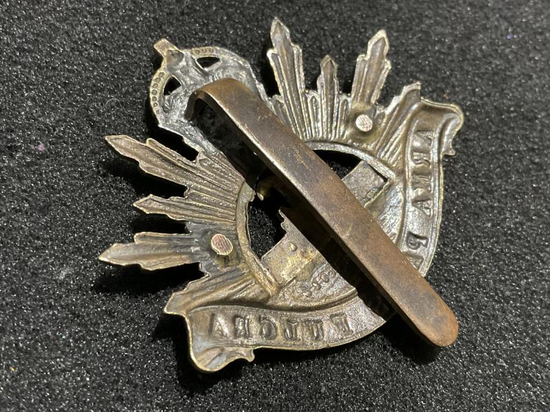 Canadian B.C Hussars bi/metal cap badge by Scully