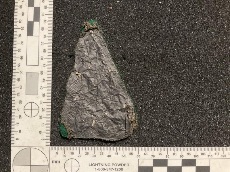 Scottish bagpipes musicians gold bullion sleeve badge