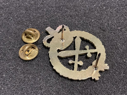 Anodised Australian Army Provost cap badge